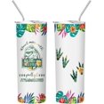 thumbnail image 1 of Funny Grandma Gifts,Grandmasaurus Tumbler Cup,Mother’s Day Birthday Christmas Gifts for Grandma,Vacuum Insulated Stainless Steel Skinny Tumbler With Lid and Straw 20oz, 1 of 6