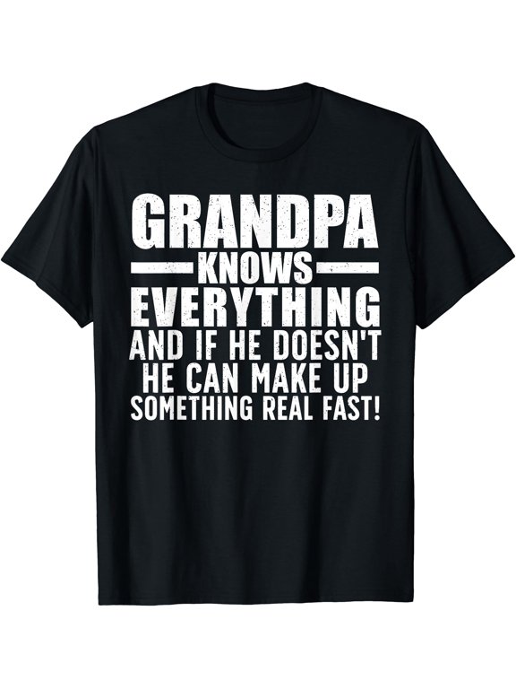 Funny Grandpa Art For Grandpa Men Grandfathers Day Papi T-Shirt
