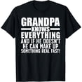 thumbnail image 1 of Funny Grandpa Art For Grandpa Men Grandfathers Day Papi T-Shirt, 1 of 3