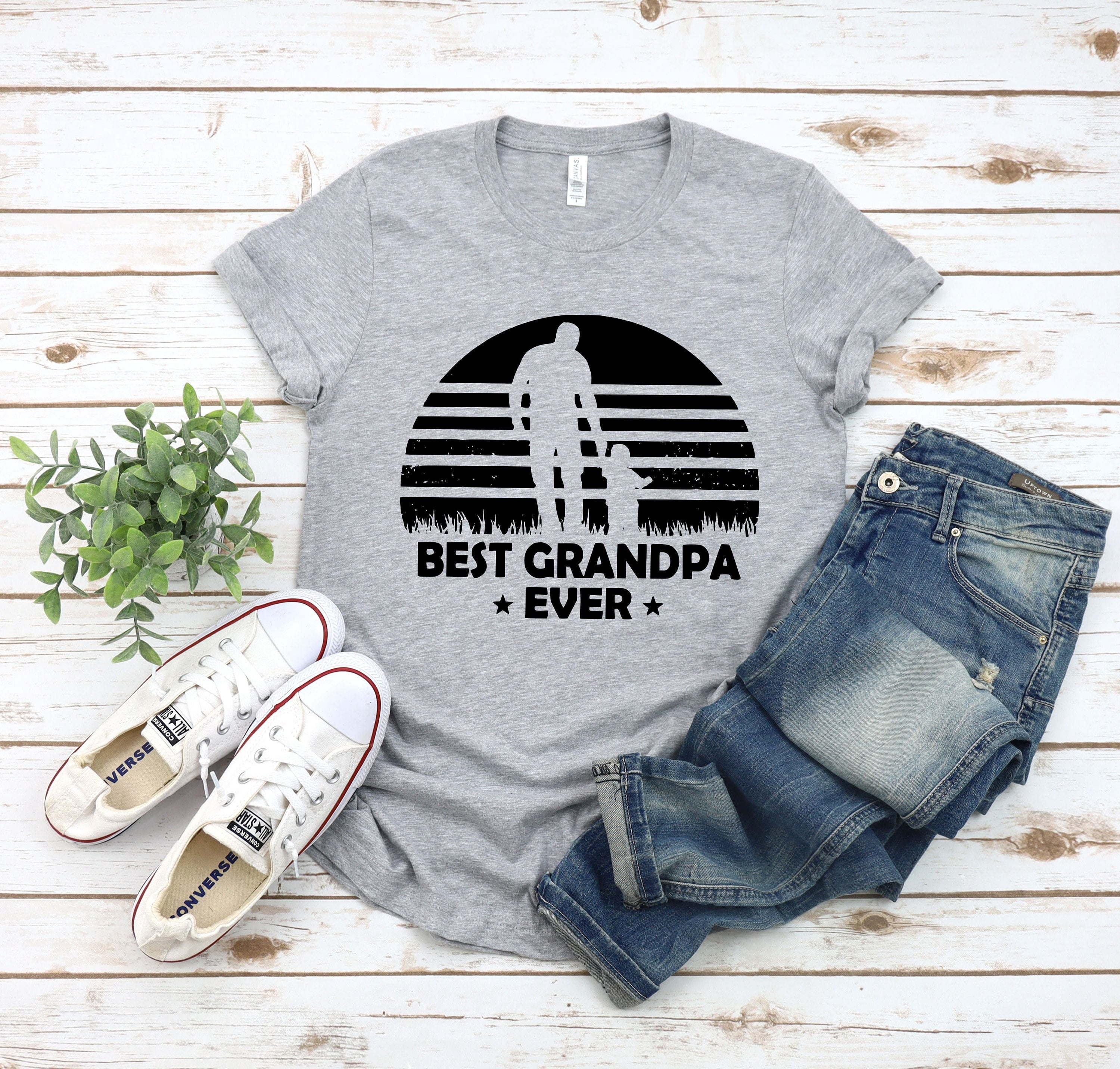 Funny Grandpa Shirt - Best Grandpa Ever Shirt - Fathers Day Gift ...
