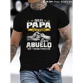 thumbnail image 1 of Funny Grandpa Shirt, Gift For Grandfather, Ser Papa Es Un Honor Ser Abuelo No Tiene Precio Spanish T-Shirt Menswear Casual Cotton Top Classic Fabric, 1 of 5