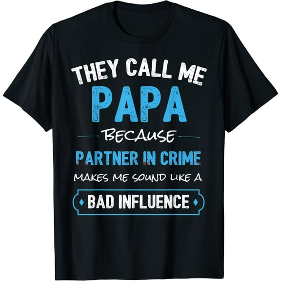 Funny Grandpa Shirts Papa Dad T-Shirt