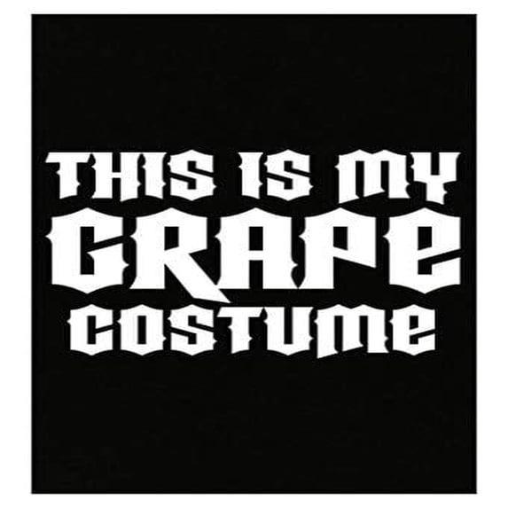 Funny Grape Costume Poster - Wall Decor for Home Gift