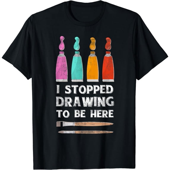 Funny Graphic Designer Illustration Doodling Drawing Artist T-Shirt