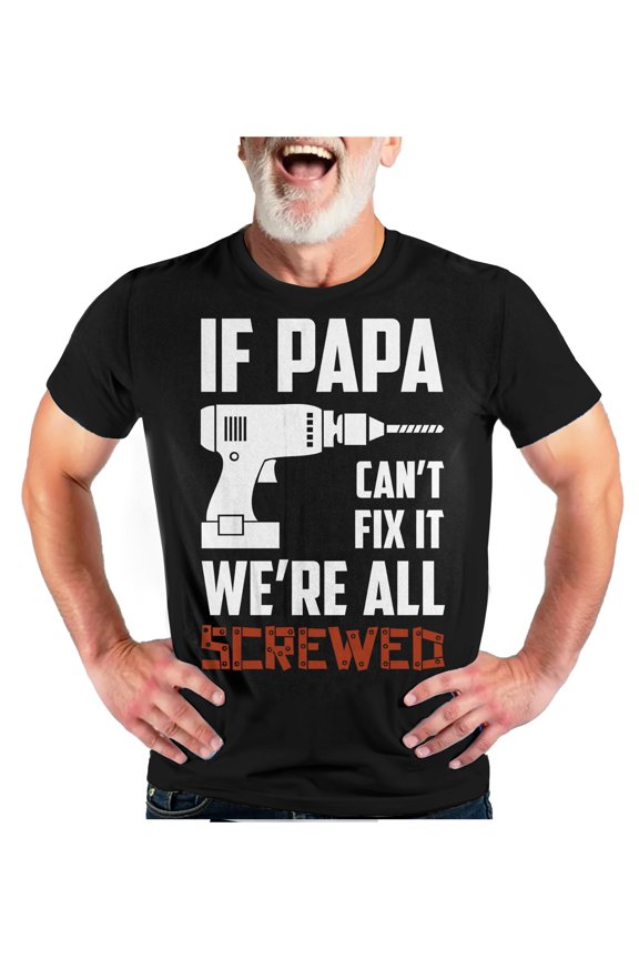 Funny Graphic Drill T-Shirt - World Best Farter I Mean Father Gift for Dad from Daughter or Son