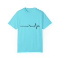 thumbnail image 1 of Funny Graphic Heartbeat Electrical Worker Engineer Women Men Novelty Electric Electricity Heartbeat Dad  Unisex Garment-Dyed T-shirt, 1 of 4