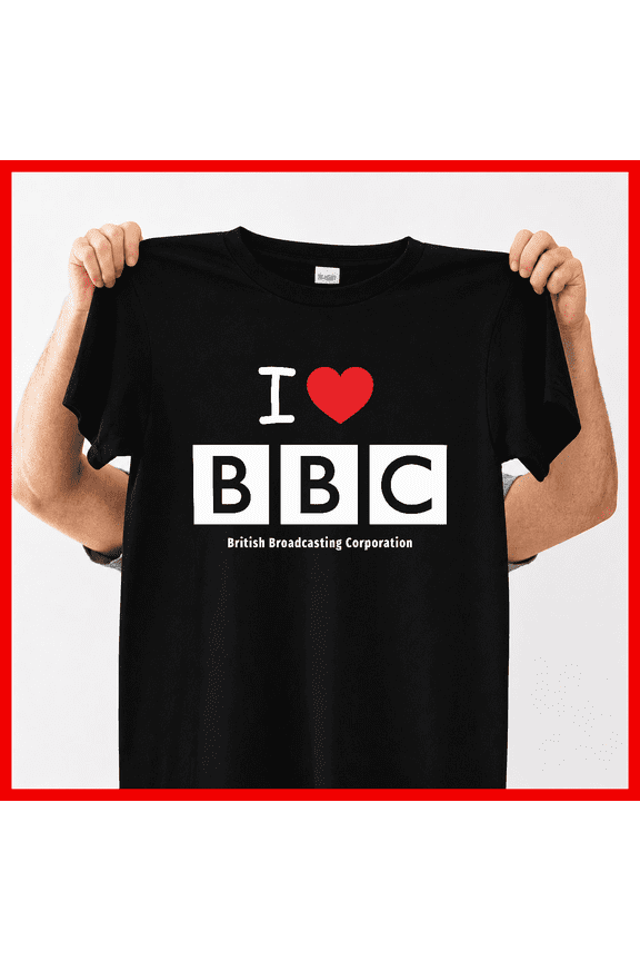 Funny Graphic I Heart BBC Humorous Bold Letter Text Unisex T-ShirtPlus Size S–5XL Available