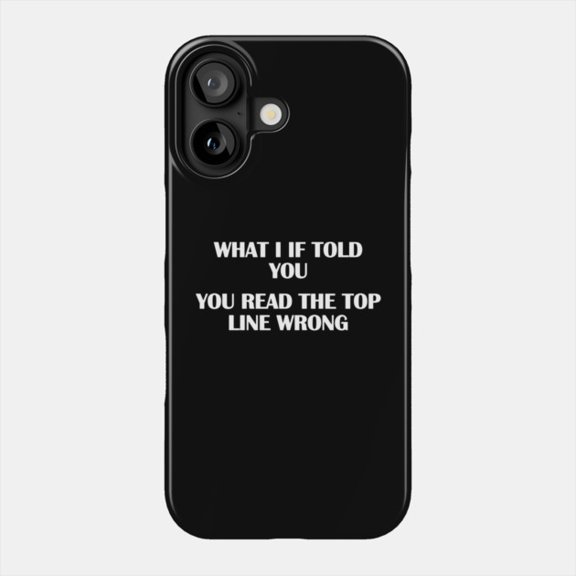 Funny Graphic Joke Phone Case for iPhone 11 12 13 14 15 16 17 Hard Back Cover