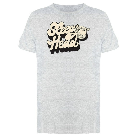 Funny Graphic Sleepy Head Lamb Tee Men's -Image by Shutterstock