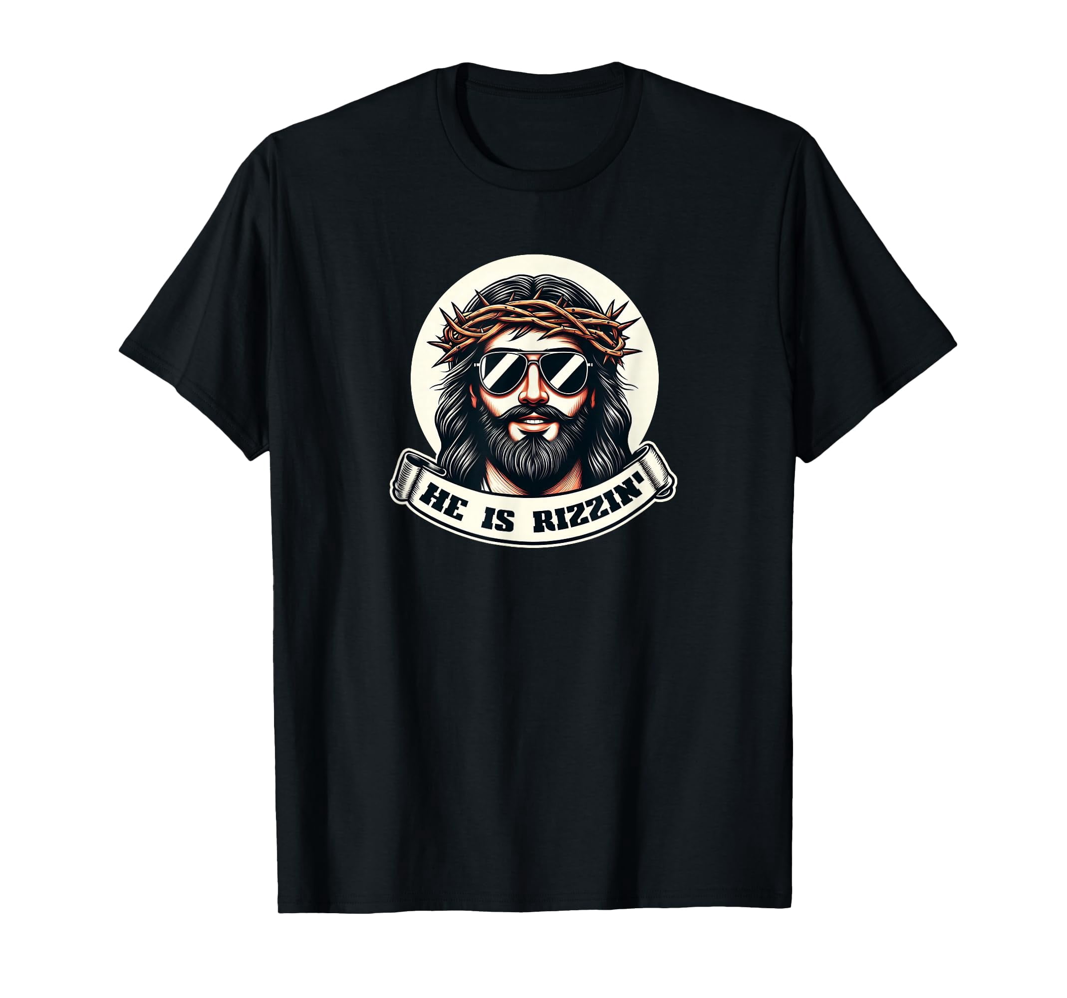 Funny Graphic T-Shirt Featuring Rizz Easter Meme Design with Sunglasses ...