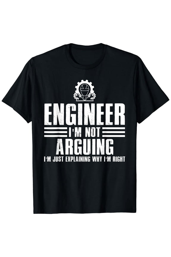 Funny Graphic T-Shirt for Engineers and Mechanics Soft Cotton Blend Unisex