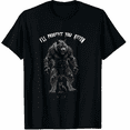 thumbnail image 1 of Funny Graphic Tee I'll Protect You Kitten Alpha Wolf T-Shirt, 1 of 4