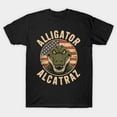 thumbnail image 1 of Funny Graphic Tee,Tops Has Crocodiles Design,Casual Round Neck Regular Fit T-shirts, Size(S-5XL), 1 of 5