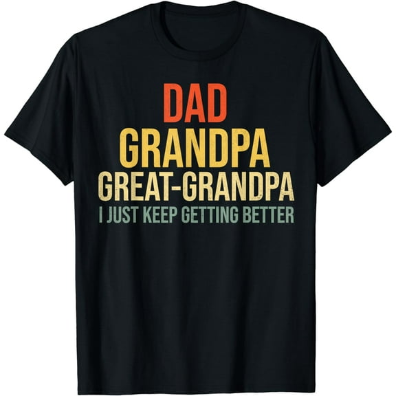 Funny Great Grandpa for Fathers Day T-Shirt