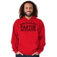thumbnail image 1 of Funny Greatest Farter I Mean Father Hoodie Hooded Sweatshirt Men Brisco Brands M, 1 of 6