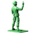 thumbnail image 1 of Funny Green Army Man, 2025 New Funny Army Men Middle-Fingers Figures, Classic Military Toy Soldiers Set, Military Themed Desktop Decor Gag, Gift for Friends (B), 1 of 6