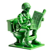 Funny Green Army Men Mini Soldier Toy Figurines, Interesting Military Green Soldier Miniature Decoration