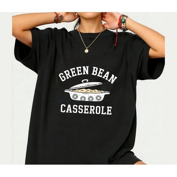 Funny Green Bean Casserole Thanksgiving Comfort Colors Shirt, Fall Dinner Party Outfit