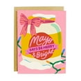 thumbnail image 1 of Funny Greeting Card – “Mayo Days Be Merry & Bright” – Unique Holiday Card with Colorful Design – Blank Inside, Envelope Included – Perfect for Christmas and Celebrations, 1 of 3
