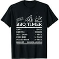 thumbnail image 1 of Funny Grill Saying BBQ Timer Bbq Beer Grill Dad Barbecue Fun T-Shirt, 1 of 4