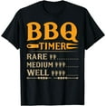 thumbnail image 1 of Funny Grill Saying BBQ Timer Bbq Beer Grill Dad Barbecue T-Shirt, 1 of 3