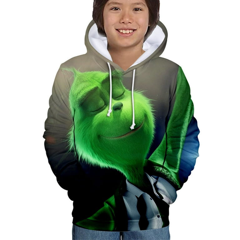 Grinch 3d hoodie sale