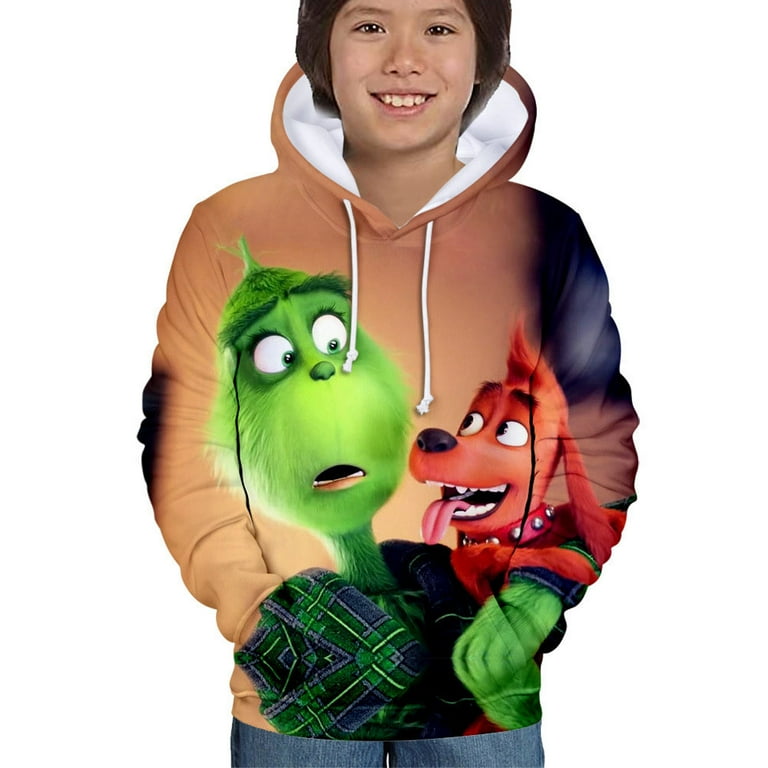 Grinch 3d deals hoodie