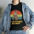 thumbnail image 1 of Funny Groundhog Day Holiday Is My Favorite Vintage T-Shirt, 1 of 2