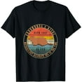 thumbnail image 1 of Funny Groundhog Day Meteorologist Ground-hog Woodchuck Retro T-Shirt TShirt, 1 of 4