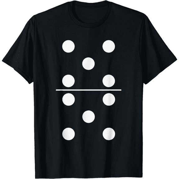 Funny Group Matching Halloween Costume–Domino Dominoes 5/5 Mens T-Shirt