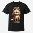 thumbnail image 1 of Funny Grumpy Cat Graphic T-Shirt, Unisex Classic Fit Cotton Tee, 1 of 9