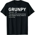 thumbnail image 1 of Funny Grunpy Definition Running Runner Gag Marathon T-Shirt, 1 of 4