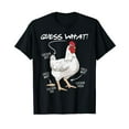 thumbnail image 1 of Funny Guess What Chicken Butt Joking Farm Men's Humor T-Shirt, 1 of 5
