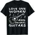 thumbnail image 1 of Funny Guitar Lovers Guitarist Musician Band Playing Gifts T-Shirt, 1 of 3