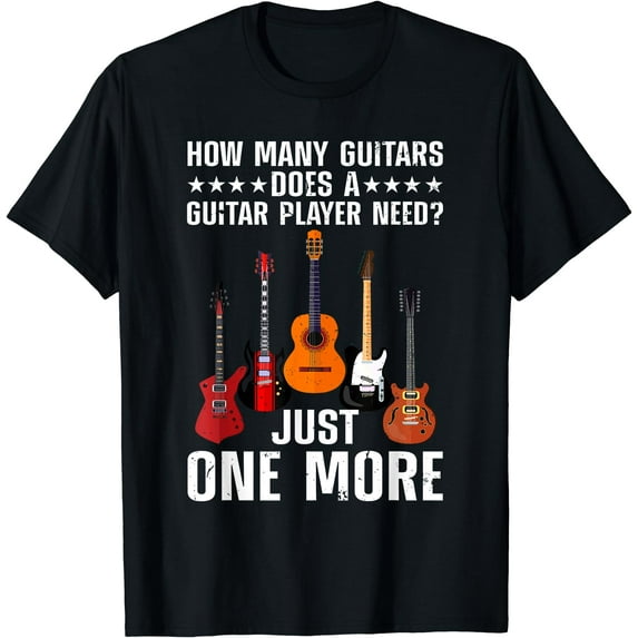 Funny Guitar Player Art For Men Women Guitarist Guitar Lover T-Shirt