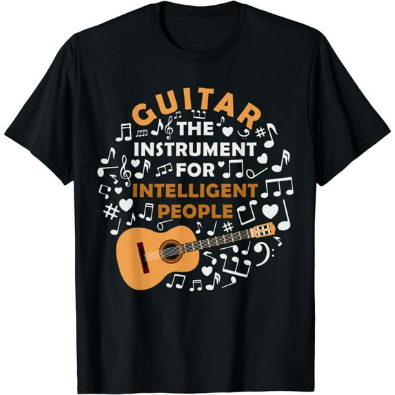 Funny Guitar String Instrument Player Guitarist Humor Saying T-Shirt