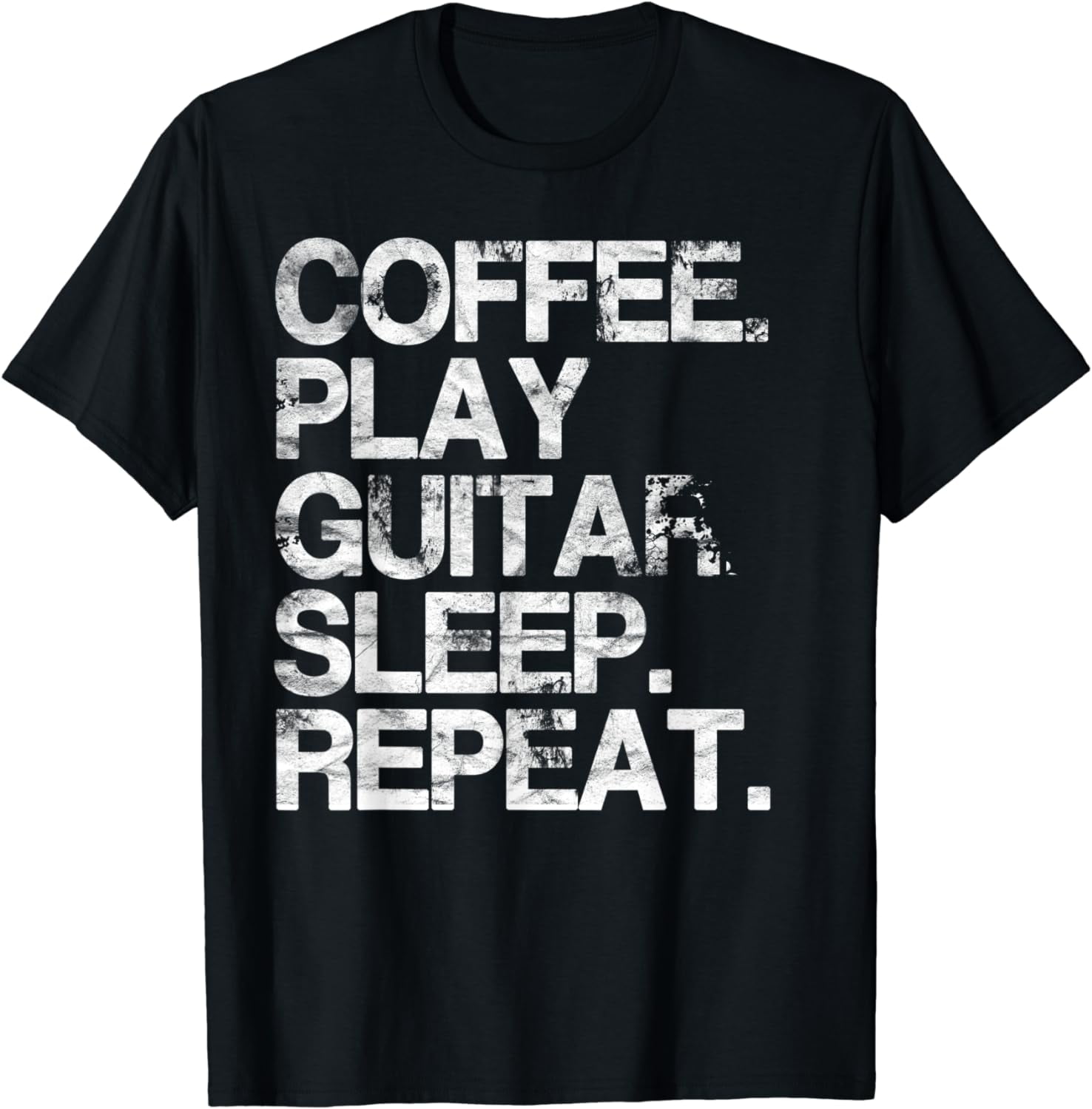 Funny Guitarist Electric Guitar Shirt for Coffee Lovers - Walmart.com