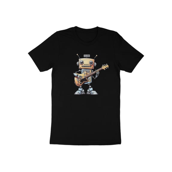 Funny Guitarist Robot Guitar Player Musician Robotics Gift T-Shirt Robot Guitar Player Music Birthday Holiday Present Tshirt