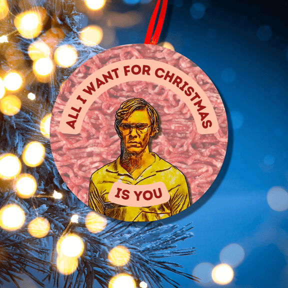 Funny Guy Christmas Holiday Meme Ornament