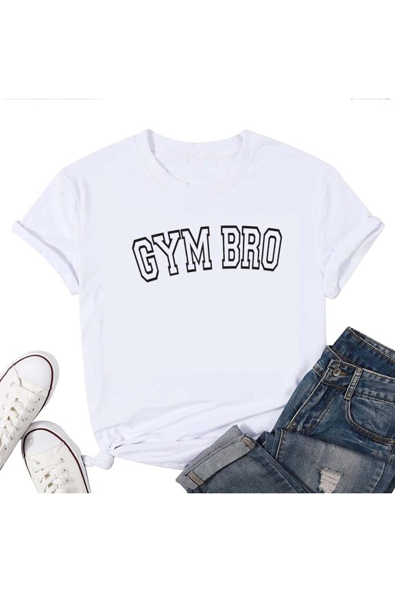 Funny Gym Girl T-Shirt for Women,Muscle Mommy Pump Cover, Oversized Workout Graphic Tee, Fitness Top