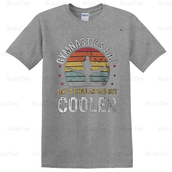 Funny Gymnastics Dad Gymnast Father Men's Sports Fan Humor Gift T-Shirt Unisex, up to 5XL