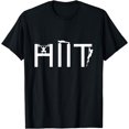 thumbnail image 1 of Funny HIIT Design Cardio Workout Enthusiast & Gym Lover HIIT T-Shirt, 1 of 4