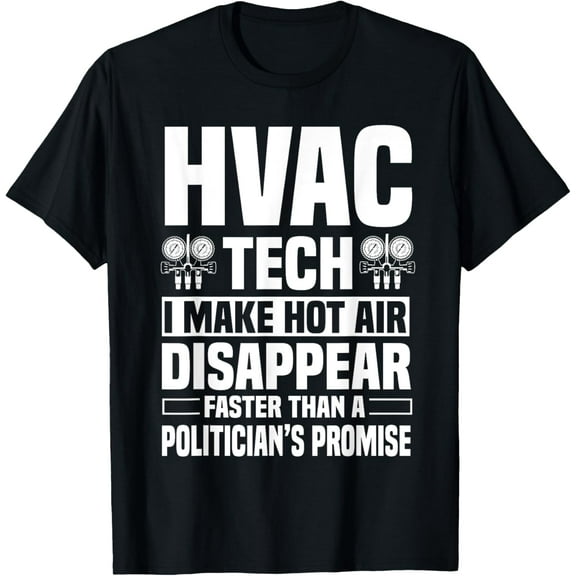 Funny HVAC Technician Apparel HVAC Tech Air Conditioning T-Shirt