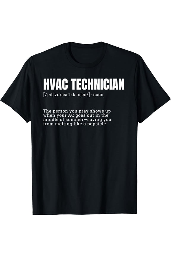 Funny HVAC Technician Dictionary Definition T-Shirt