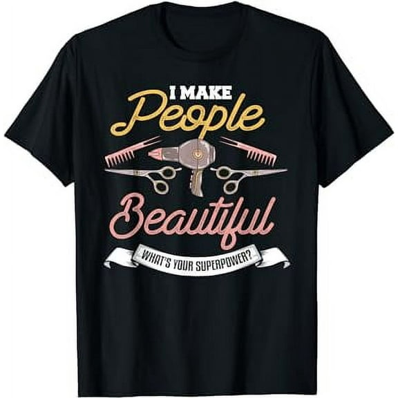 Funny Hairdresser Shirt Humor Hairdresser Hairstylist Gift T-Shirt