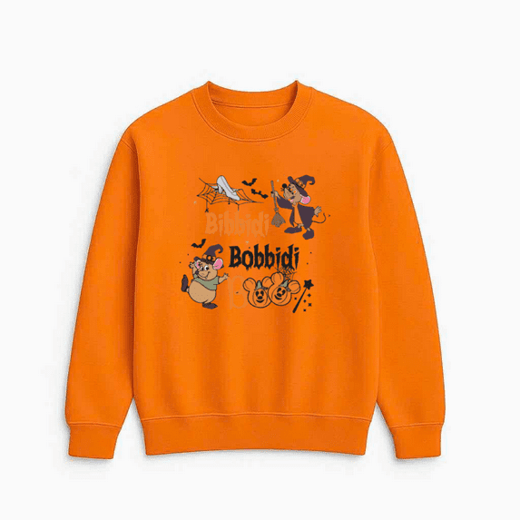 Funny Halloween Bobbidi Boo Magic Spell Cute Ghost Party Graphic Sweatshirt, for men & women, up to size 5XL