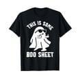 thumbnail image 1 of Funny Halloween Boo Ghost Costume This is Some Boo Sheet T-Shirt, 1 of 5