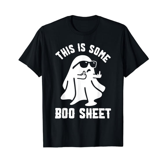 Funny Halloween Boo Ghost Costume This is Some Boo Sheet T-Shirt