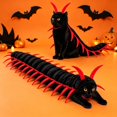 thumbnail image 1 of Funny Halloween Cat Costume Centipede Pet Outfit Adjustable Dress-Up Cloak with 3D Legs for Party Photos and Holiday Gift, 1 of 6