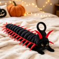 thumbnail image 1 of Funny Halloween Cat Costume Centipede Pet Outfit for Party Adjustable Dress-Up Cloak with 3D Legs Photo Shoot and Holiday Events, 1 of 6